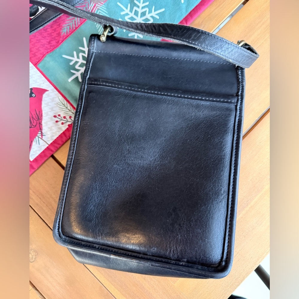 Vintage Coach Murphy Crossbody Bag Black 9930 - Picture 4 of 13